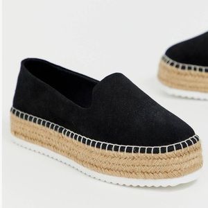 ASOS black espadrilles